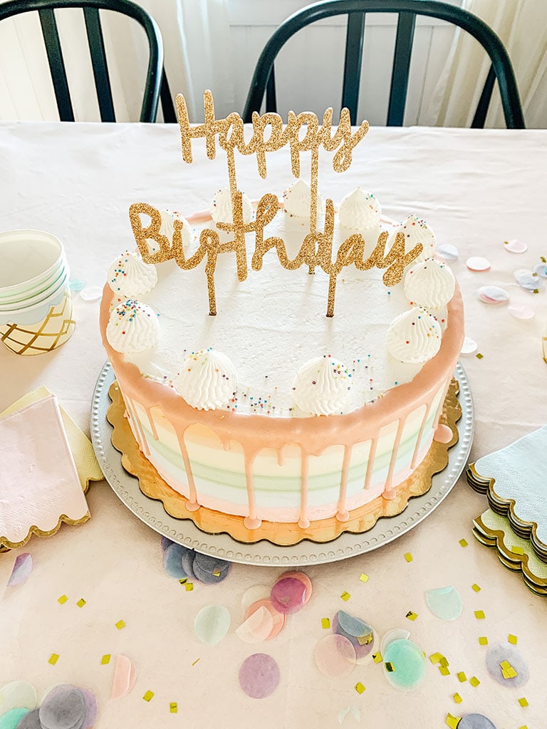 Two Sweet Birthday Cake