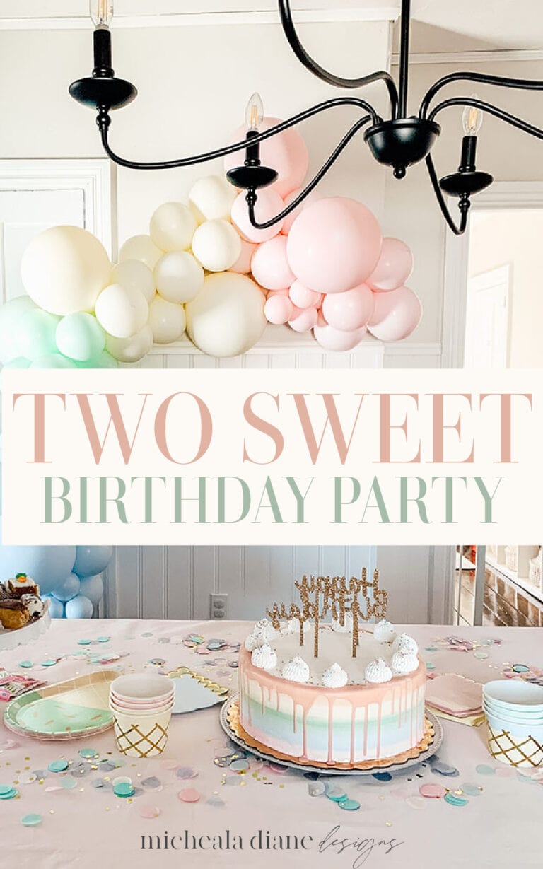 Two Sweet Birthday Party