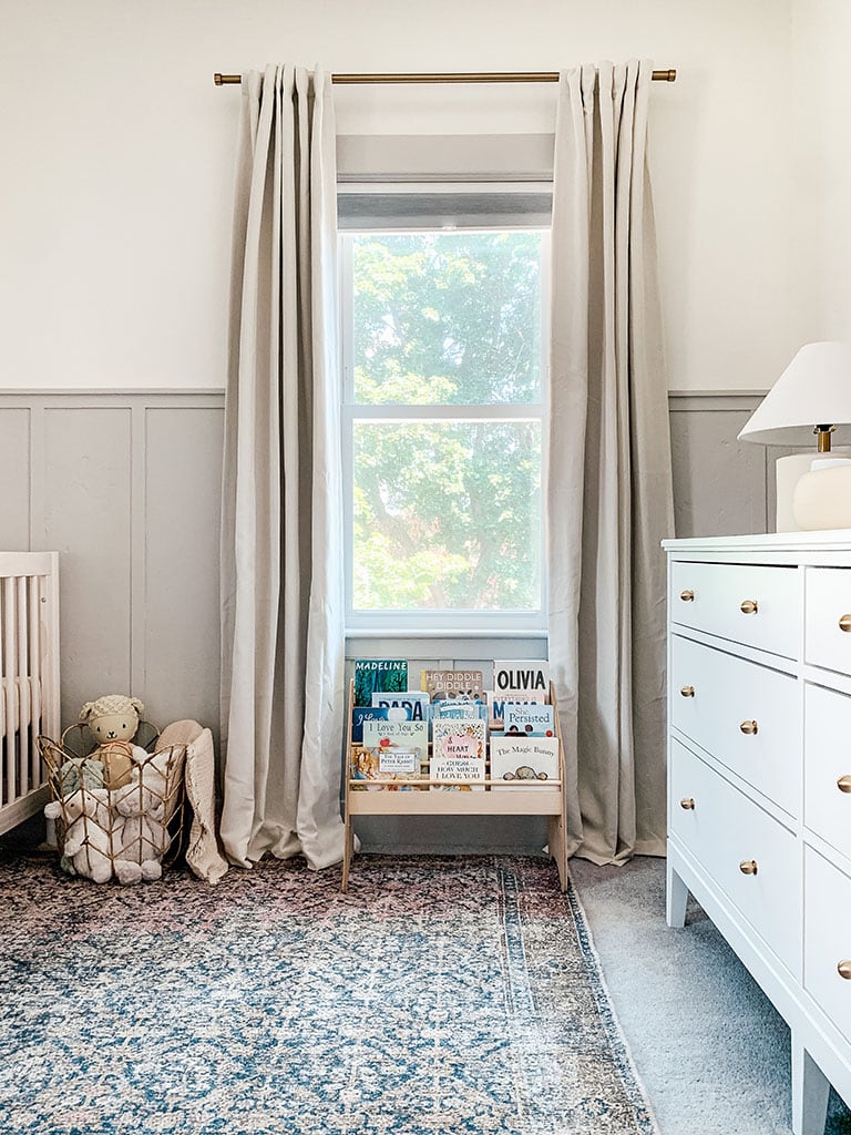 Nursery blackout window treatments