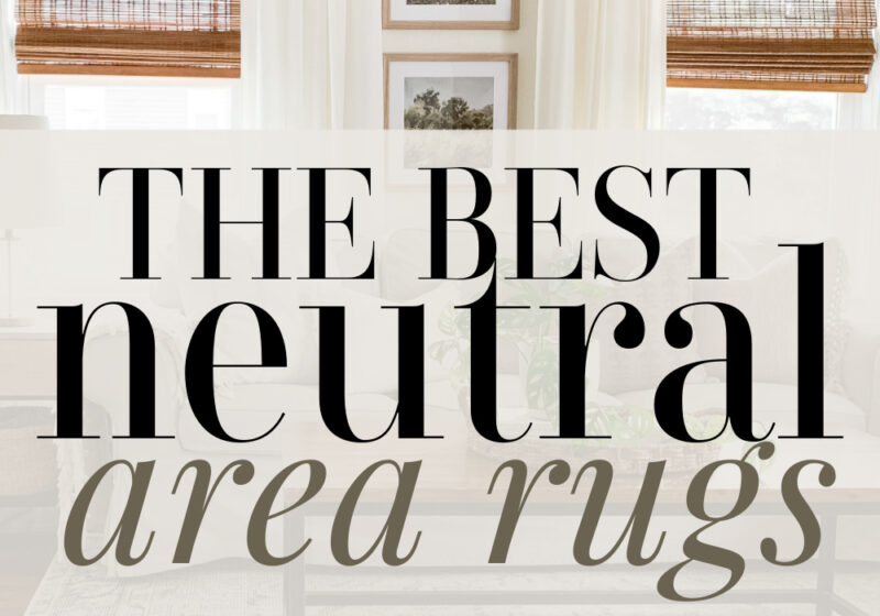The Best Neutral Area Rugs