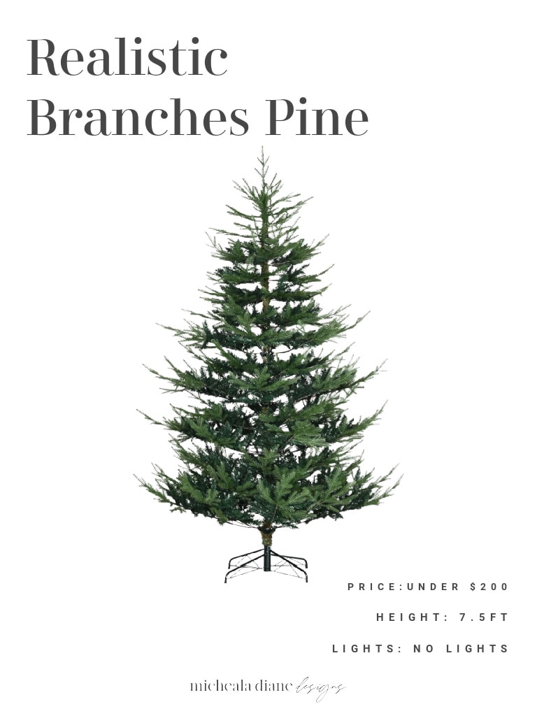 Realistic Branches Pine