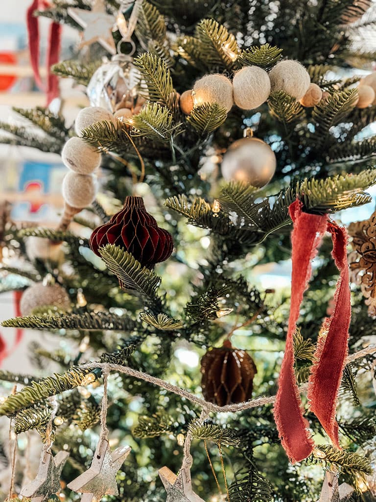 Adding Ribbon to Your Christmas Ornaments