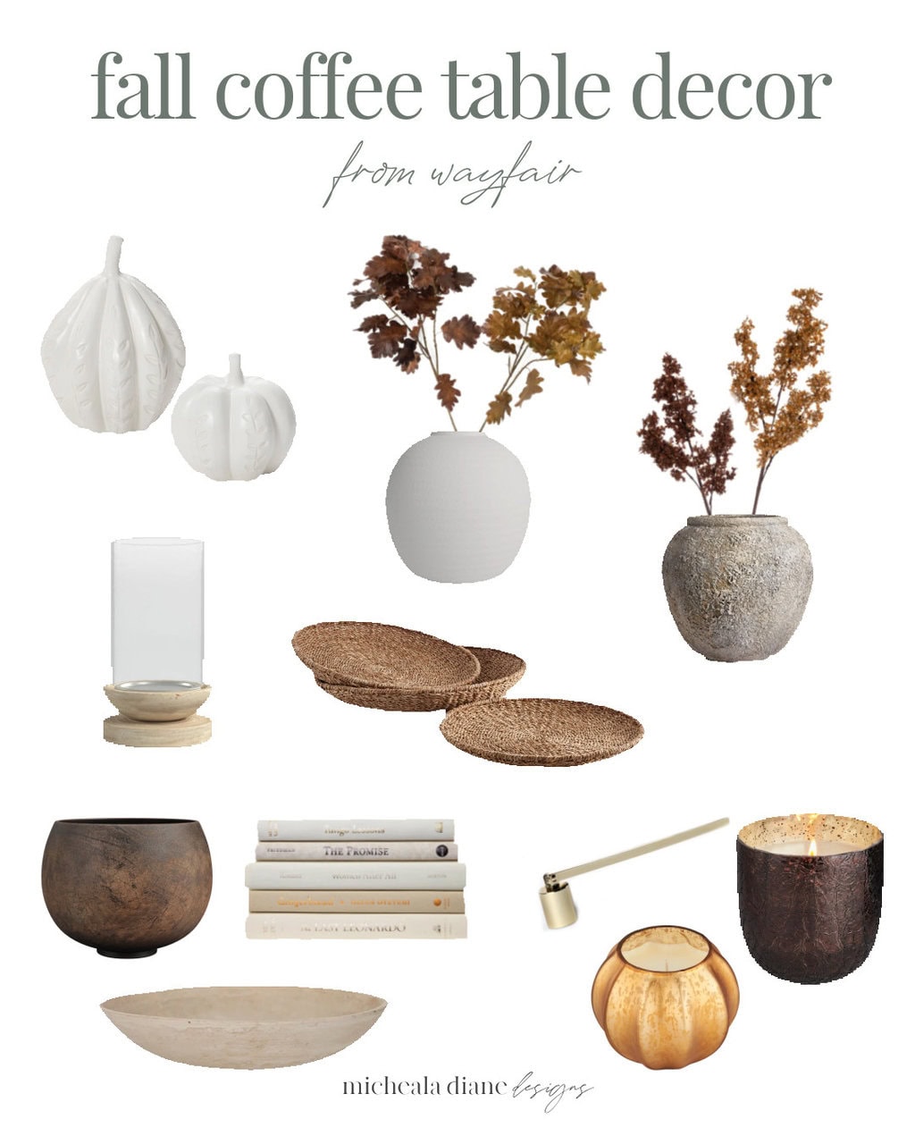 Fall Coffee Table Decor