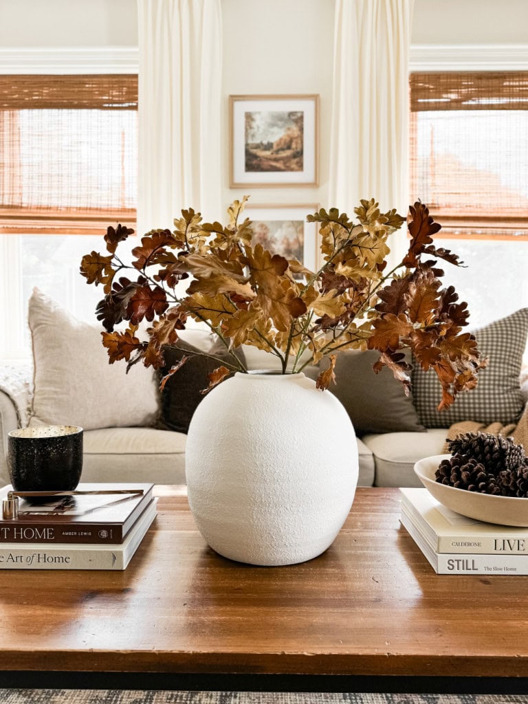 Fall Coffee Table Fall stems