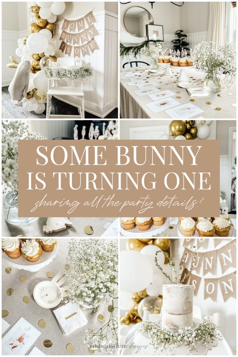 Some Bunny is Turning One