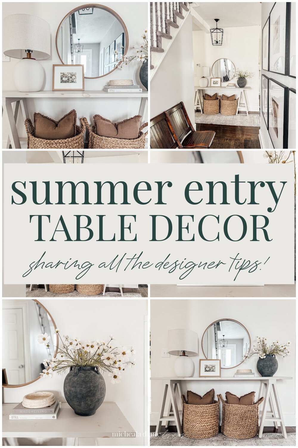 Summer Console table 