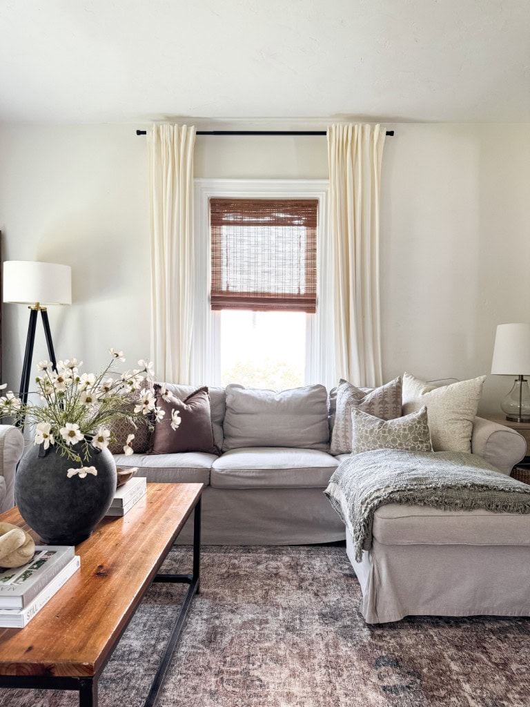 Summer Living room pillow combinations