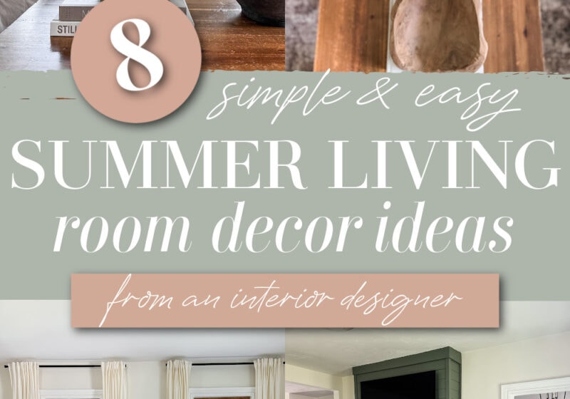Summer Living Room Decor