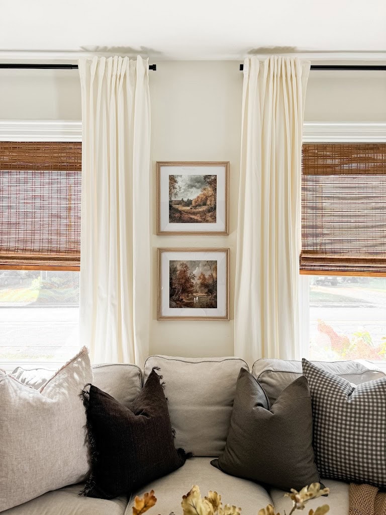 Fall Art prints in wooden frame