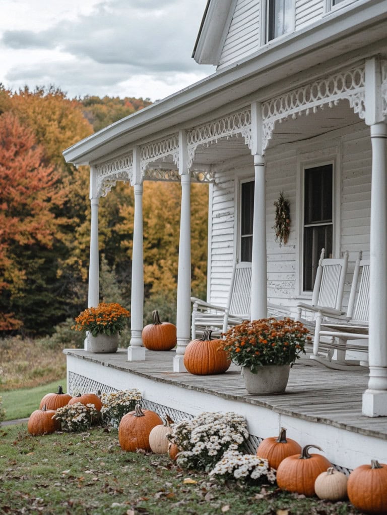 Farmhouse Fall Porch