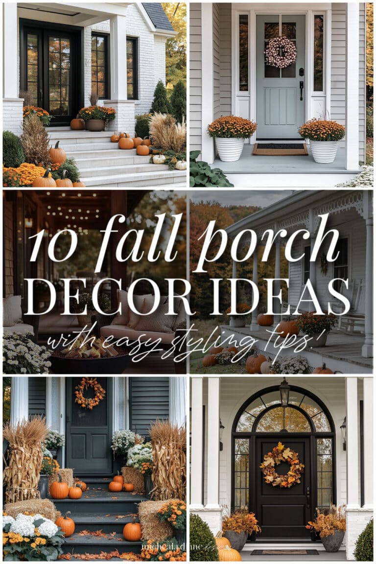 Fall Porch Decorating Ideas