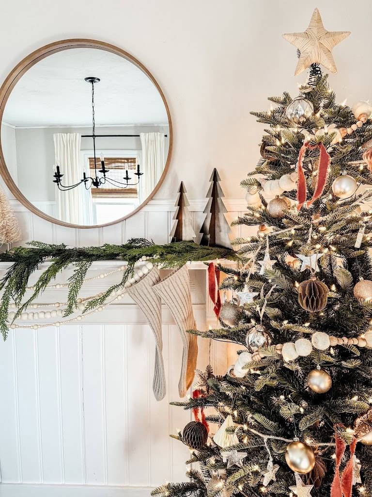 Christmas Decor Trend-  Tree Ribbon