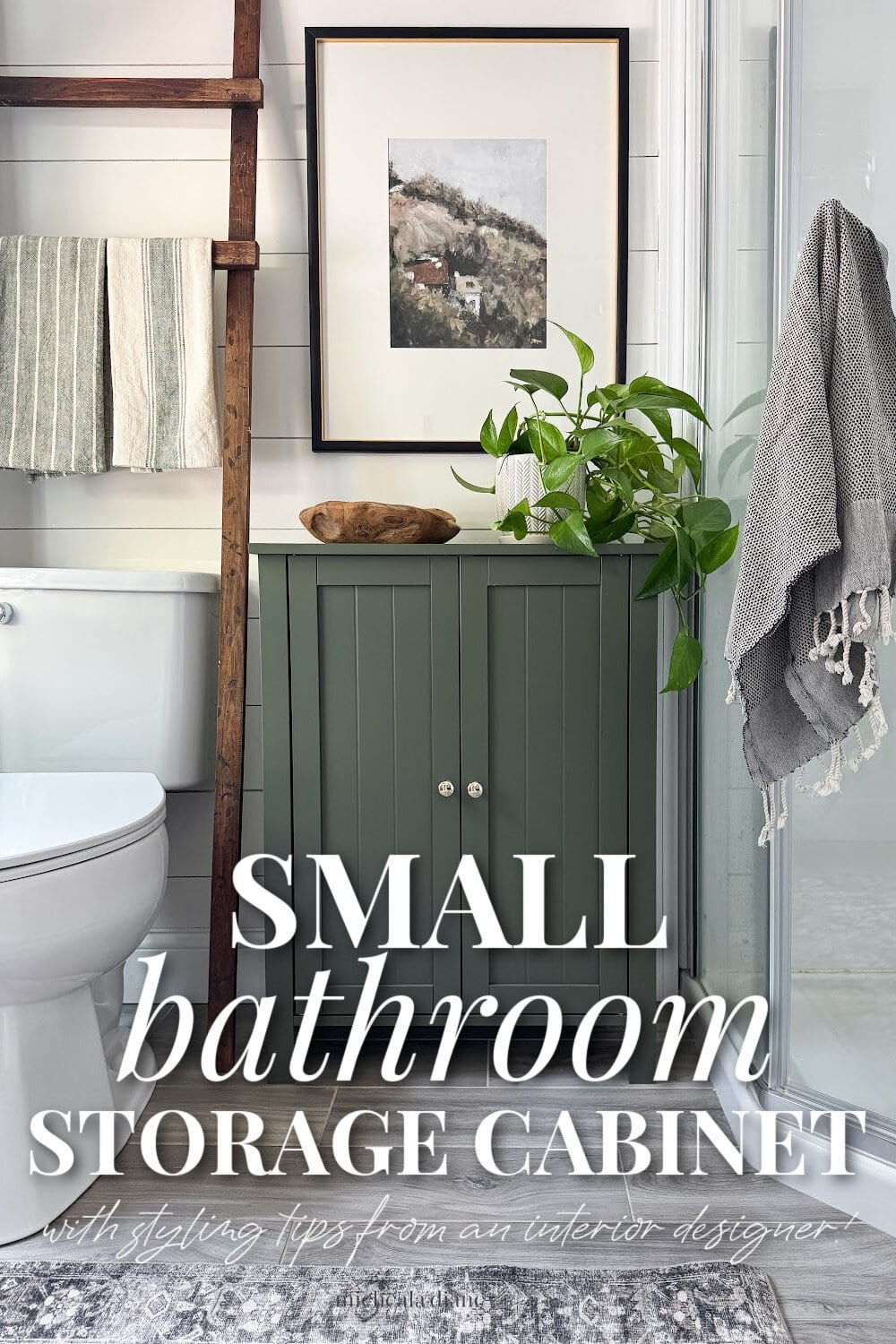 Small Bathroom Storage Cabinet