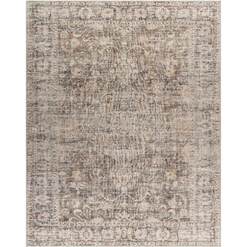 Marlene Medallion Brown Area Rug - Becki Owens x Livabliss