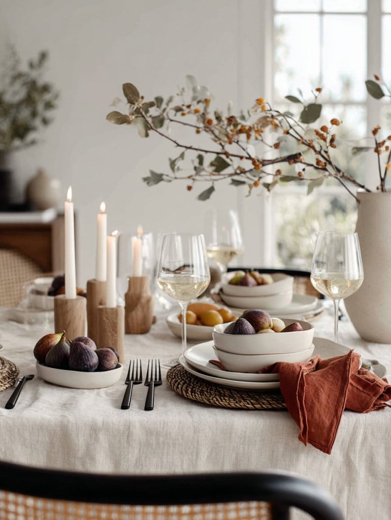Scandinavian Minimalist Thanksgiving