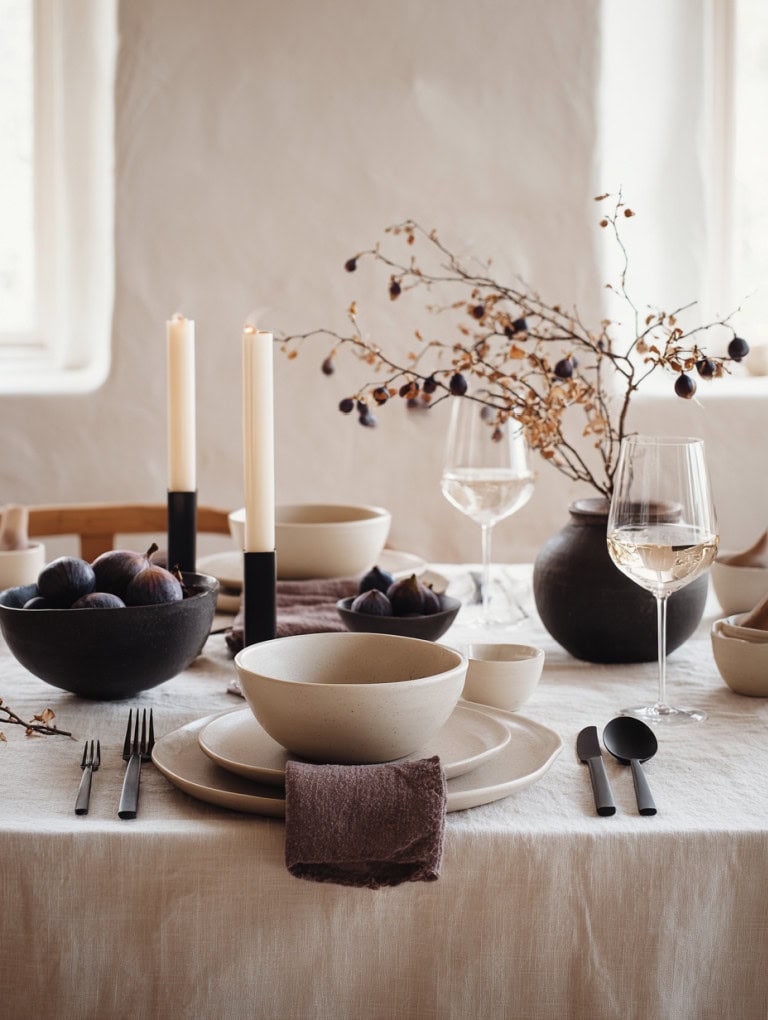 Scandinavian Minimalist Thanksgiving