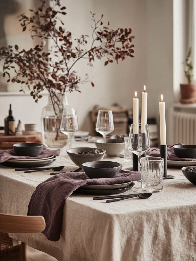 Scandinavian Minimalist Thanksgiving