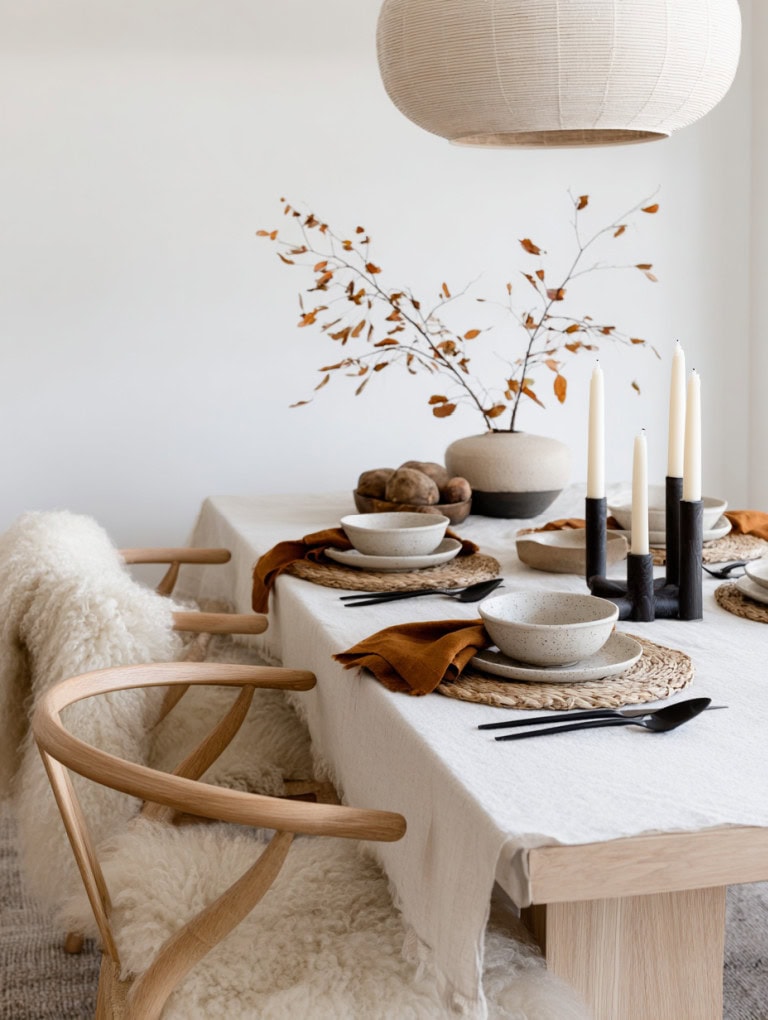 Scandinavian Minimalist Thanksgiving