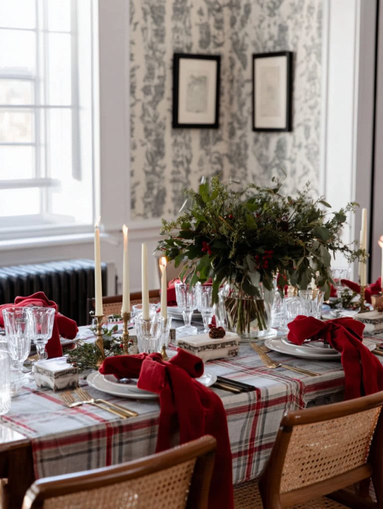 Ralph Lauren Christmas Dining Room