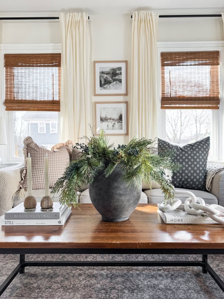 Winter Living Room Coffee Table