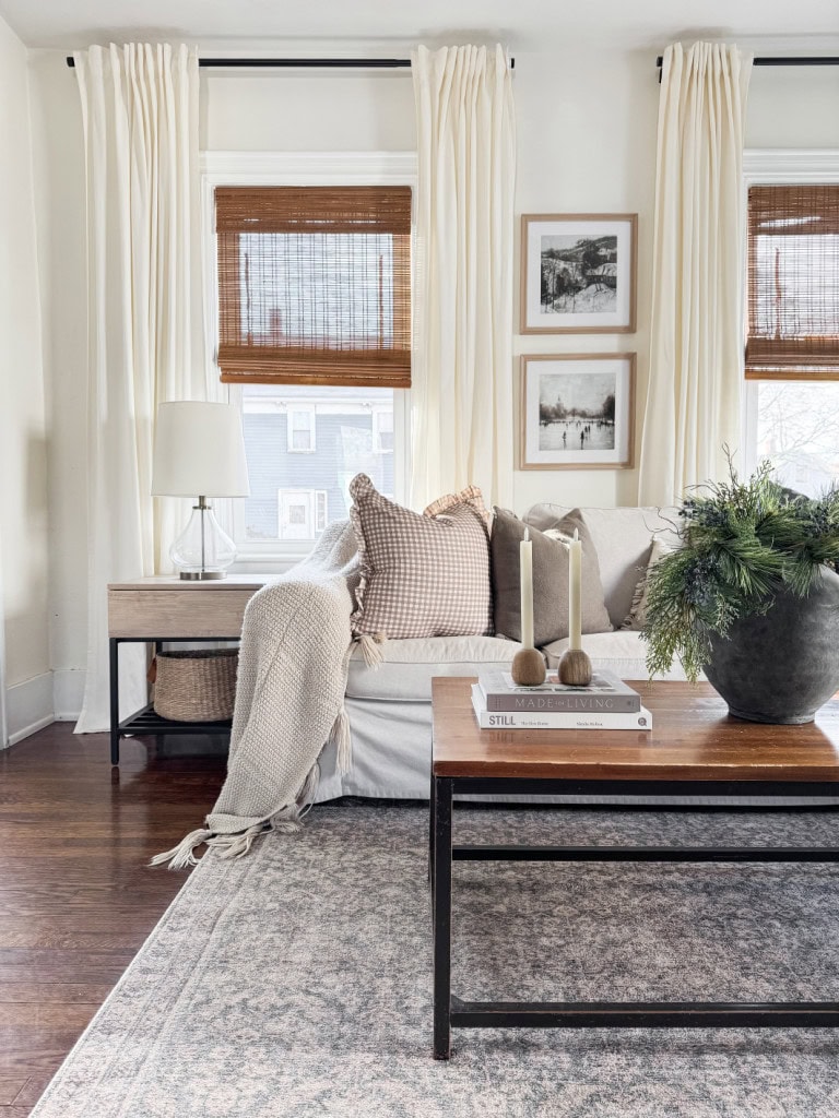 Cozy Winter Living Room