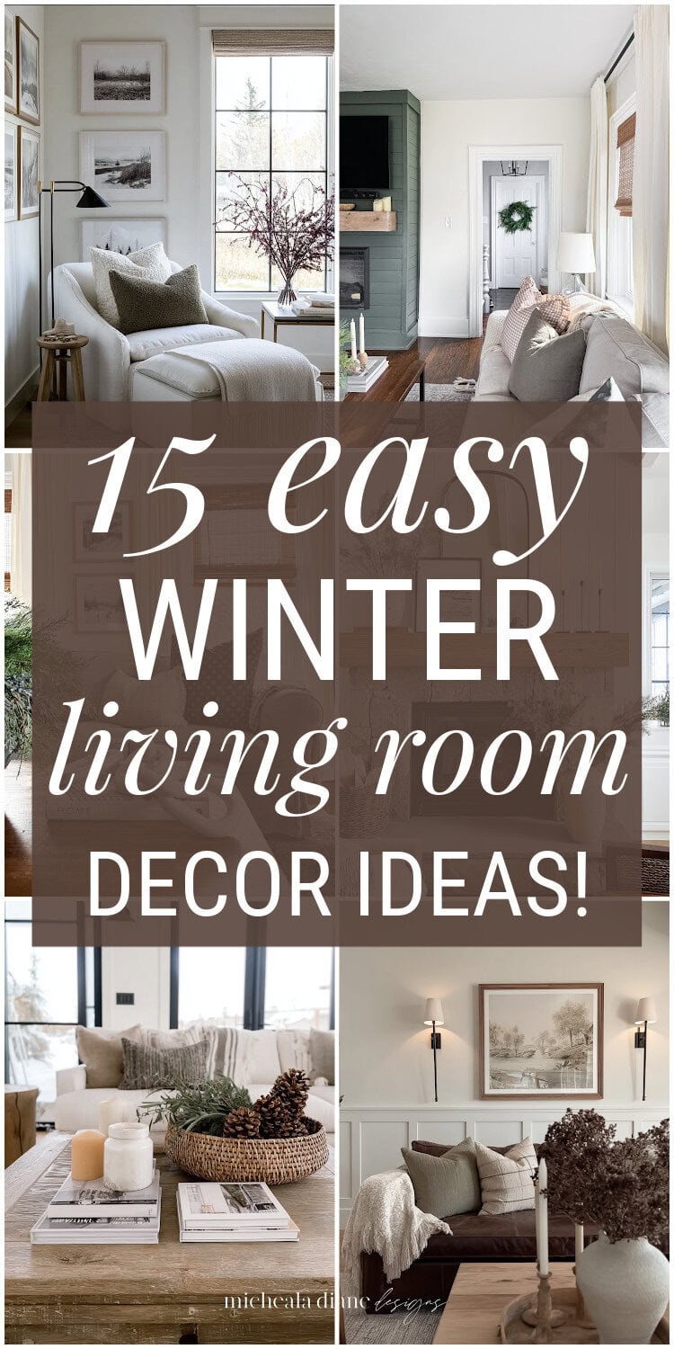 Cozy Winter Living Room