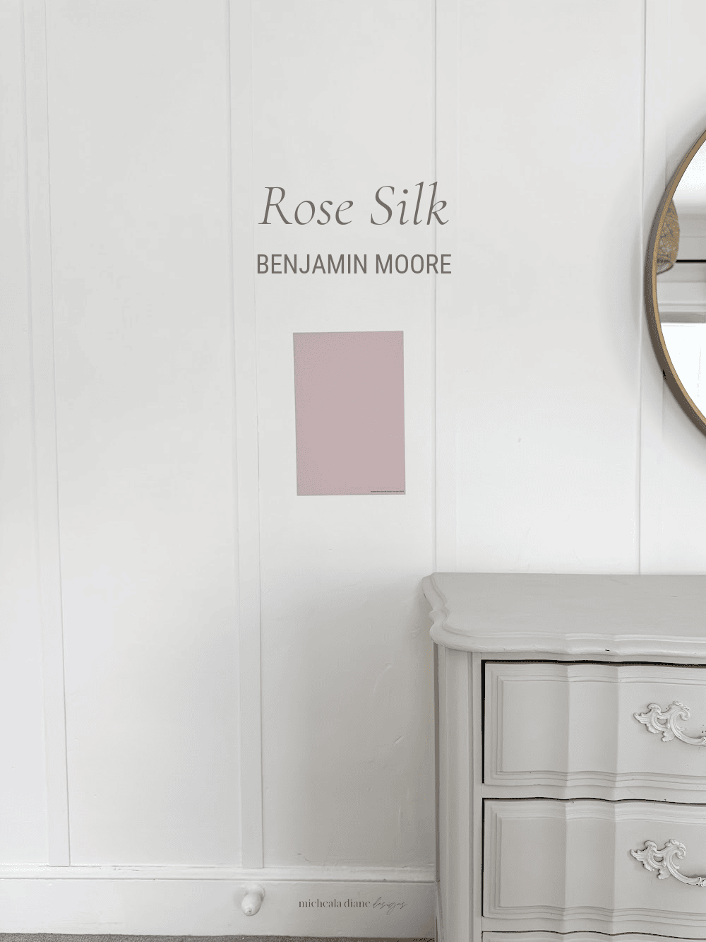 ROSE SILK BENJAMIN MOORE
