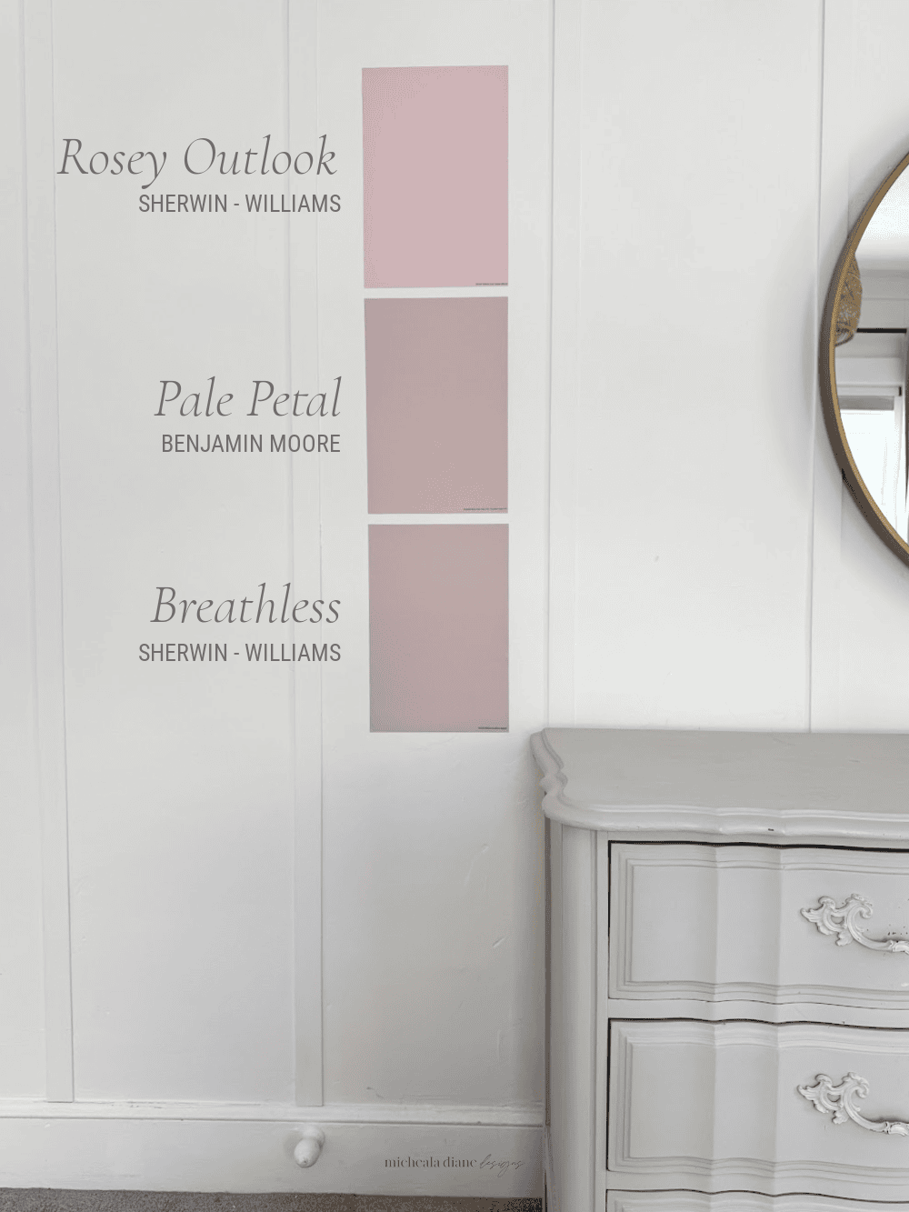 Dusty Pink Paint Colors