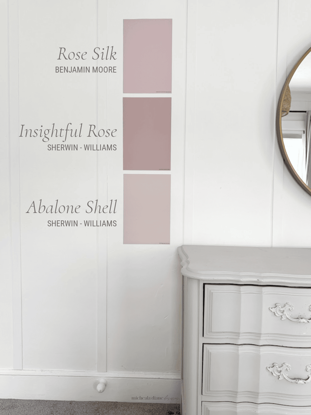 Dusty Pink Paint Colors