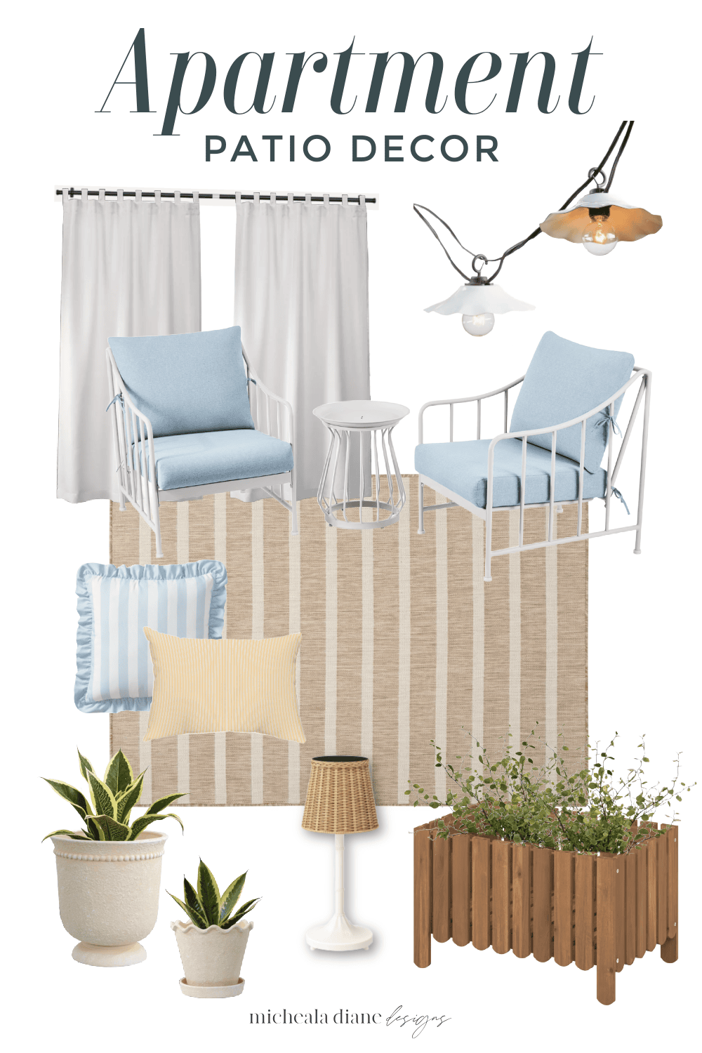 Apartment Patio Decor